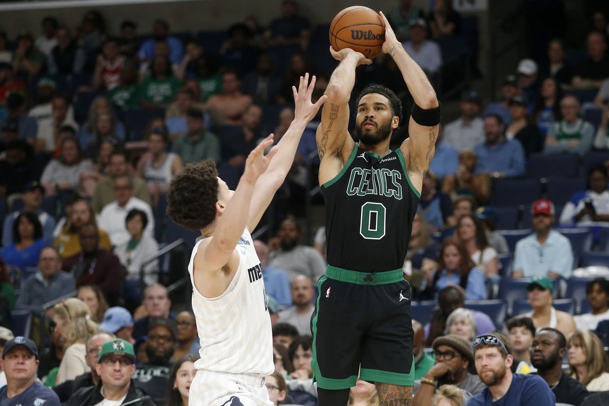 Walter Clayton Jr. and Jayson Tatum