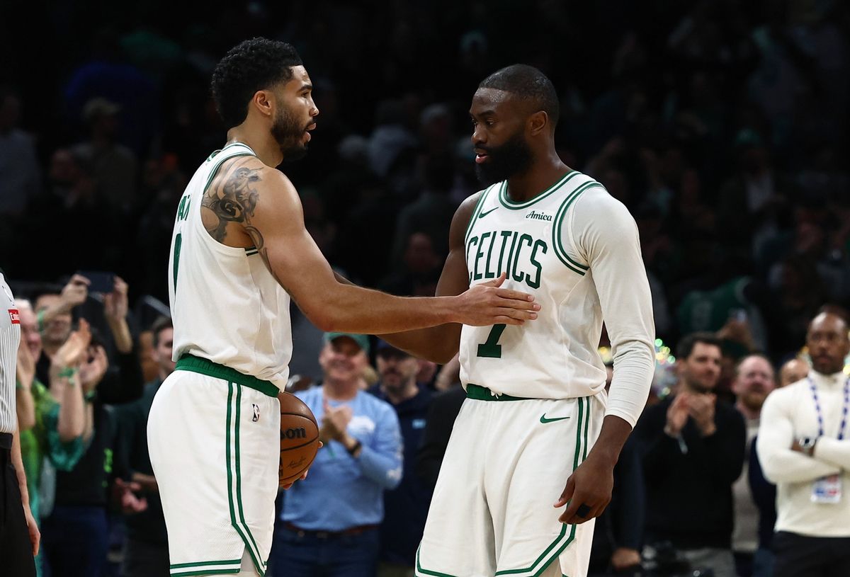 Jayson Tatum and Jaylen Brown Jayson Tatum and Jaylen Brown
