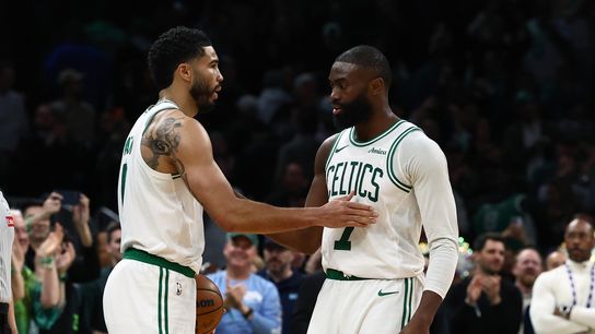 Simone: Jayson Tatum, Jaylen Brown play their best basketball together in elementary test vs. Bucks taken at BSJ Headquarters (Celtics). Photo by © Winslow Townson