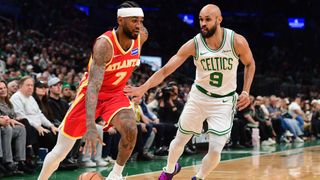 FINAL: Celtics 109, Hawks 102 - Pritchard dominates, Boston downs Atlanta taken at TD Garden (Celtics). Photo by © Bob DeChiara