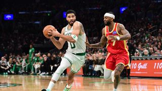 BSJ Live Coverage: Celtics at Hawks 7:30 p.m. - A chance to keep rolling taken at State Farm Arena (Celtics). Photo by © Bob DeChiara