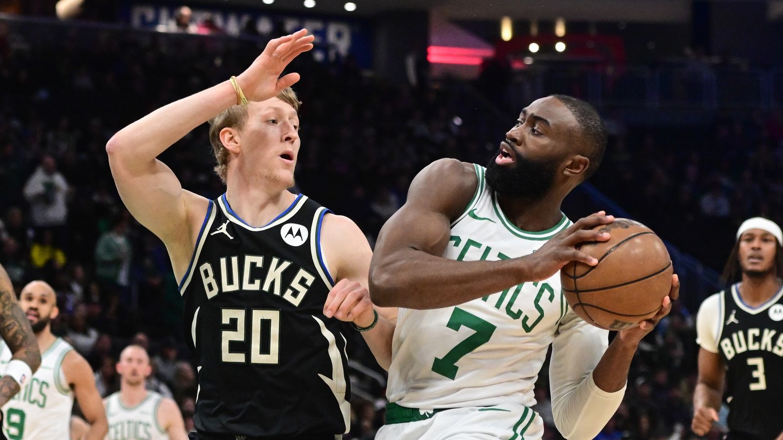 FINAL: Celtics 133, Bucks 101 - Elite Boston basketball taken at BSJ Headquarters (Celtics). Photo by © Benny Sieu