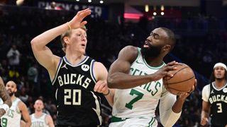 FINAL: Celtics 133, Bucks 101 - Elite Boston basketball taken at BSJ Headquarters (Celtics). Photo by © Benny Sieu