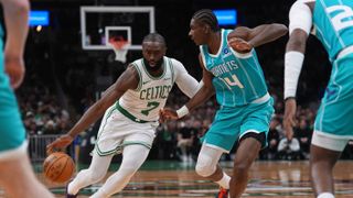 BSJ Game Report: Celtics 113, Hornets 102 - Boston picks up playoff-level win taken at TD Garden (Celtics). Photo by © David Butler II