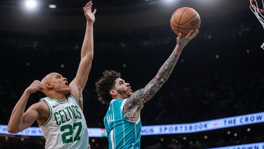 Simone's Six: Stopping stars, offensive signs, and Nikola Vucevic hope in Celtics-Hornets taken at BSJ Headquarters. Photo by © David Butler II