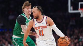 BSJ Game Report: Knicks 112, Celtics 106 - New York's late-game heroics take down Boston taken at BSJ Headquarters (Celtics). Photo by © Lucas Boland