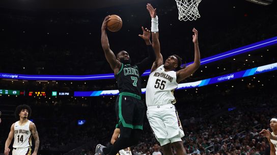 FINAL: Celtics 144, Pelicans 118 - Boston rains 3s on New Orleans taken at TD Garden. Photo by © Winslow Townson