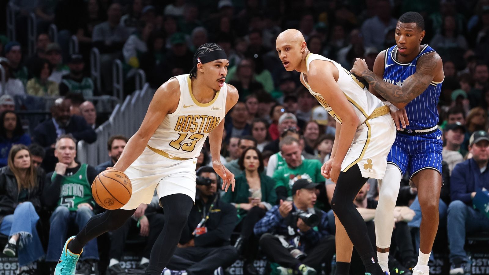 FINAL: Celtics 113, Magic 108 - Boston's bench gets the win taken at TD Garden (Celtics). Photo by © Paul Rutherford