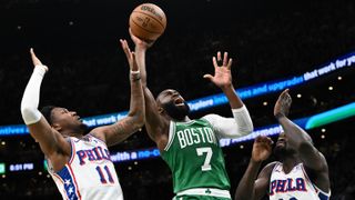 BSJ Live Coverage: 76ers 111, Celtics 97 - Boston endures brutal Game 2 taken at TD Garden (Celtics). Photo by © Brian Fluharty