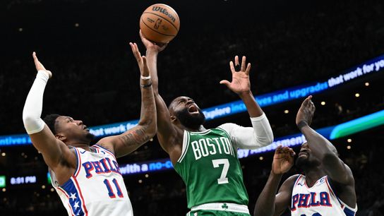 BSJ Live Coverage: 76ers 111, Celtics 97 - Boston endures brutal Game 2 taken at TD Garden. Photo by © Brian Fluharty