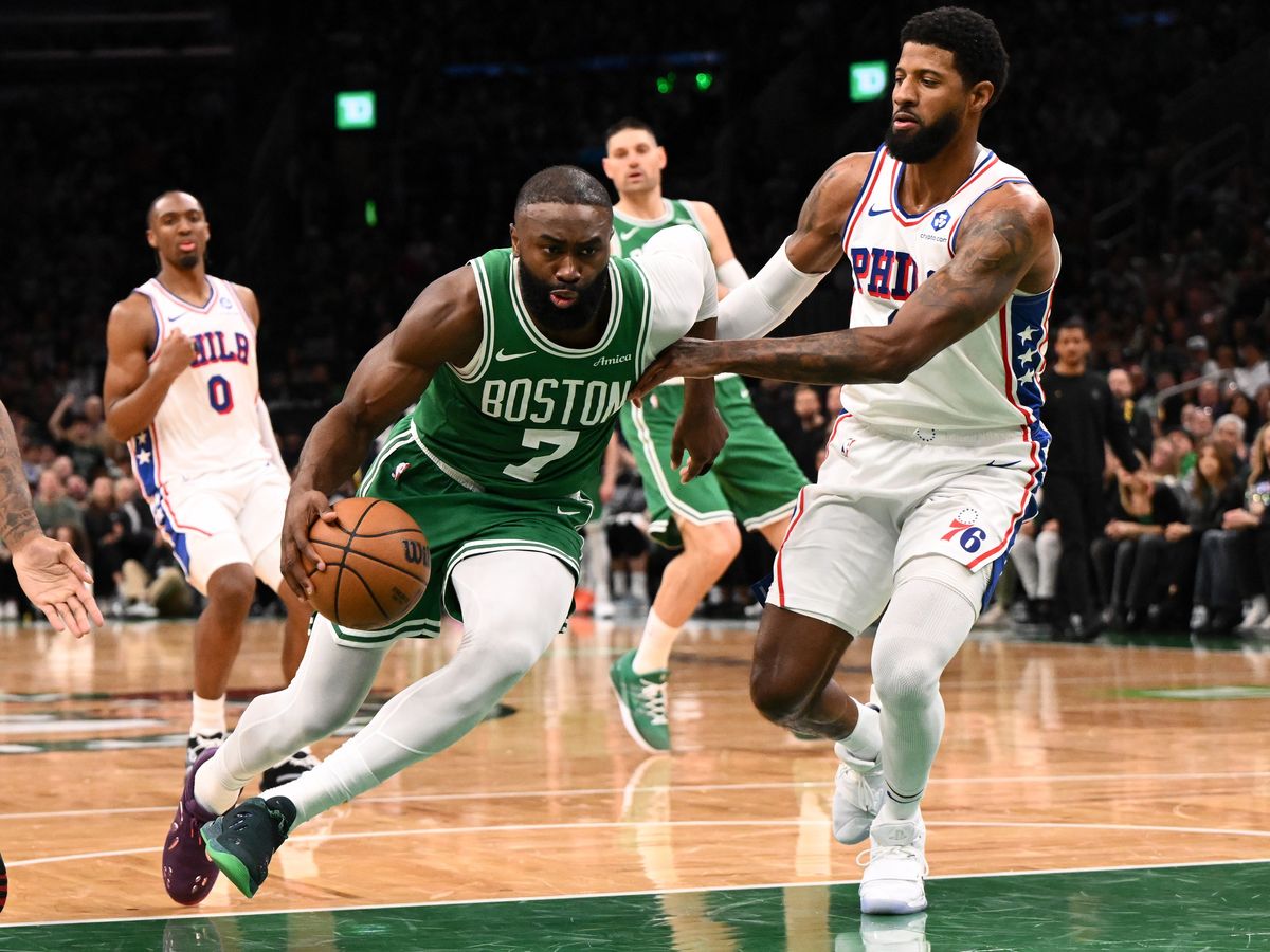 Jaylen Brown and Paul George
