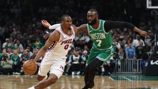 FINAL: 76ers 109, Celtics 100 - Boston's season is over taken at TD Garden (Celtics). Photo by © Winslow Townson