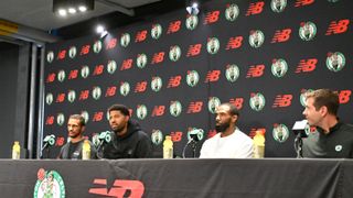 BSJ Live Q&A: Simone on Celtics/NBA, 5:00 p.m. Thursday 09.17.2026 taken at BSJ Headquarters (Celtics). Photo by © Eric Canha