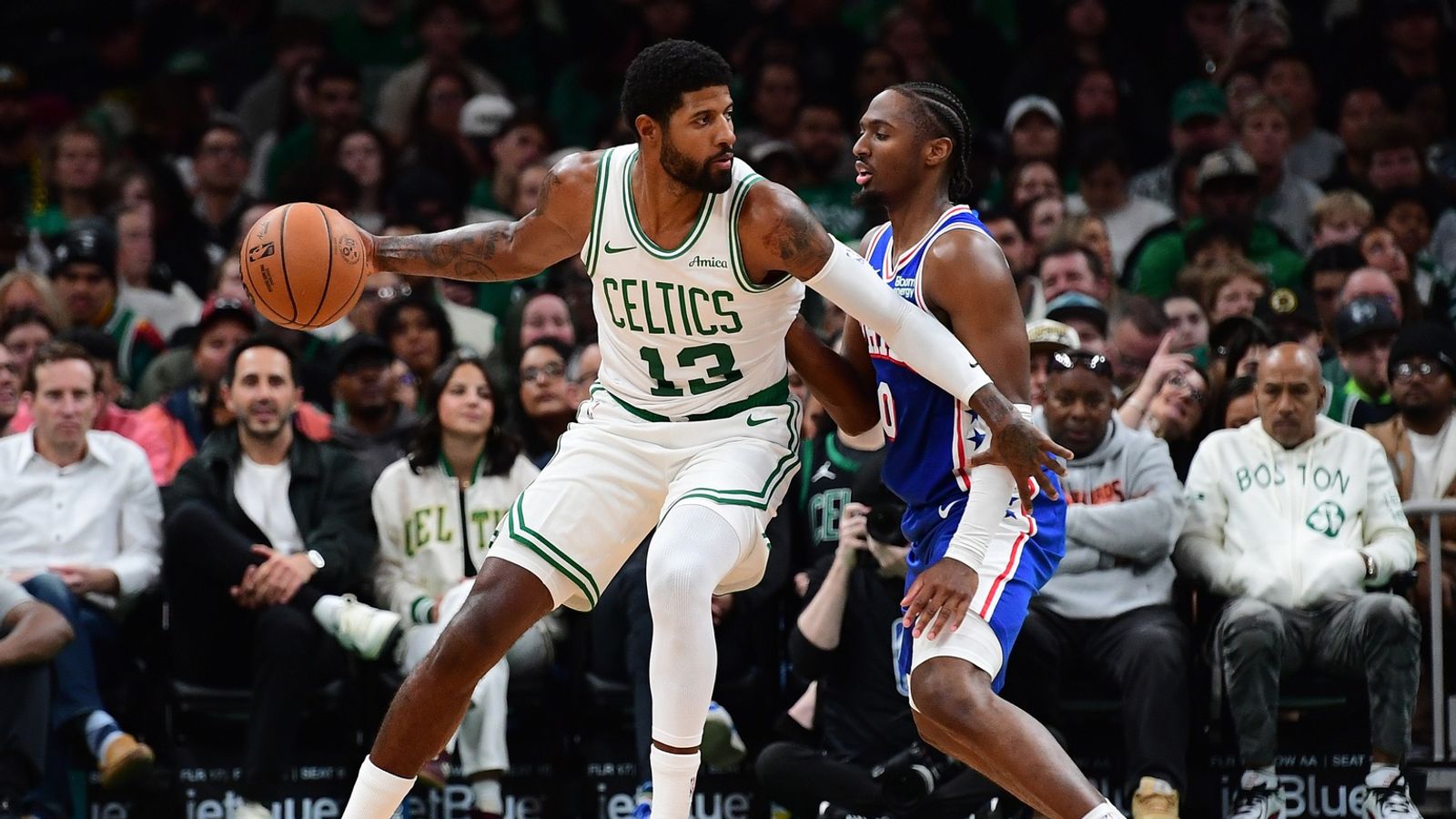 FINAL: Celtics 144, 76ers 106 - Great home start