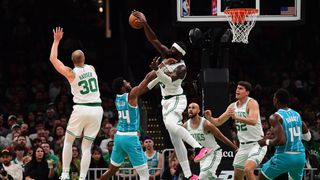 BSJ Game Report: Celtics 114, Hornets 93 - Boston surges ahead in fourth taken at TD Garden (Celtics). Photo by © Bob DeChiara