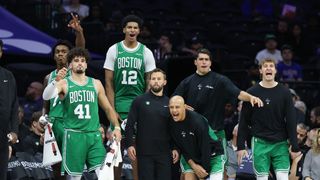 Simone: Preseason is for learning, but you can't learn much taken at BSJ Headaquarters (Celtics). Photo by © Bill Streicher
