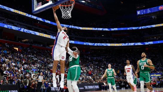 Defensive miscommunications were underlying problem in Celtics vs. Pistons taken at The Auerbach Center (Celtics)