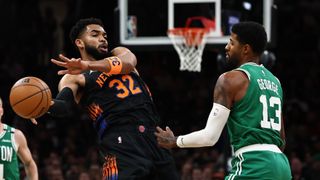 BSJ Game Report: Celtics 107, Knicks 103 - Tatum takeover taken at TD Garden (Celtics). Photo by © Winslow Townson