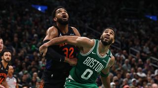 BSJ Live Coverage: Celtics 107, Knicks 103 - Clutch win in Boston taken at TD Garden (Celtics). Photo by © Winslow Townson