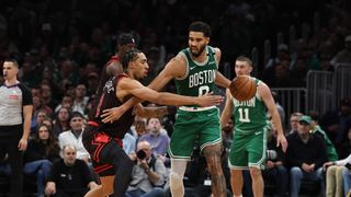FINAL: Celtics 134, Bulls 99 - Big-time Boston victory taken at TD Garden (Celtics). Photo by © Winslow Townson