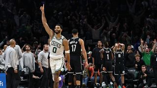 Simone: The Celtics have to win ugly, and Jayson Tatum is how taken at TD Garden (Celtics). Photo by © Winslow Townson
