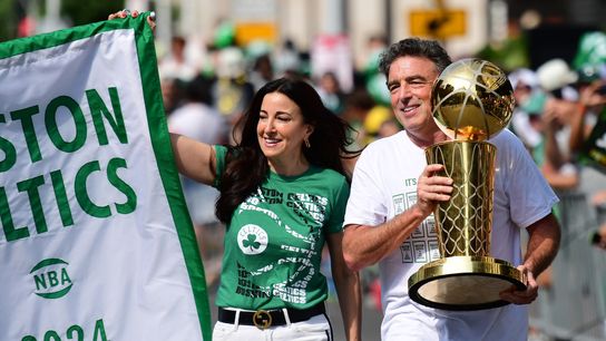 Breaking: Wyc Grousbeck planning to sell majority stake in the Celtics in next year taken at BSJ Headquarters (Celtics)