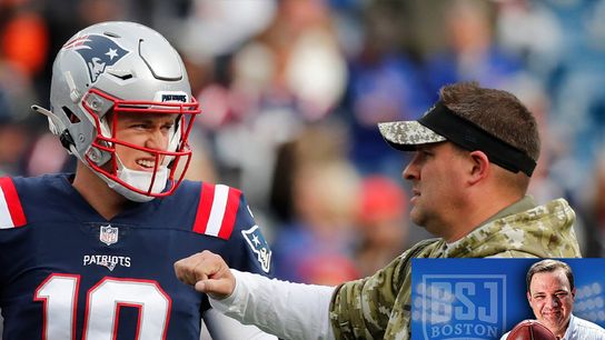 .@betonline_ag Podcast & Video: Bedard Patriots Pod - Offseason primers & Divisional picks 01.22.22 taken at BSJ Headquarters (Patriots)