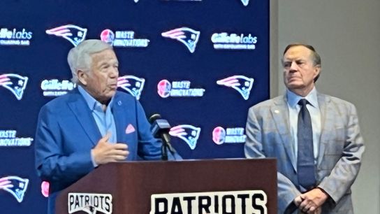 BSJ Live Coverage: Belichick - 'We have mutually agreed to part ways' taken at Gillette Stadium (Patriots)