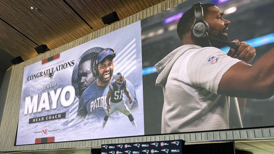 BSJ Live Coverage: Jerod Mayo introductory press conference as Patriots coach - Noon today taken at Gillette Stadium (Patriots)