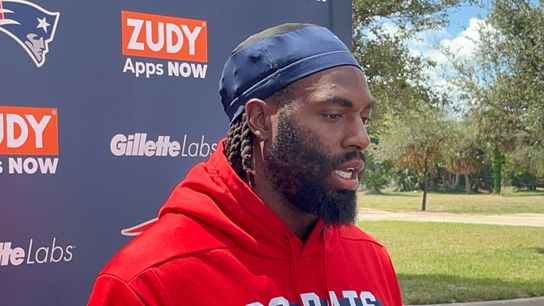 Videos: Mac Jones on being named a captain; Matthew Judon on the Dolphins taken at Rinker Athletic Complex (Patriots)