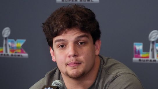 Will Campbell on Super Bowl struggles: 'I expect more of myself' taken at Gillette Stadium (Patriots)