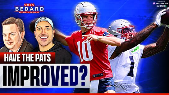 .@Prizepicks & @Gametime Bedard Patriots Podcast: Have the Pats improved at all this offseason? taken at BSJ Headquarters (Patriots)