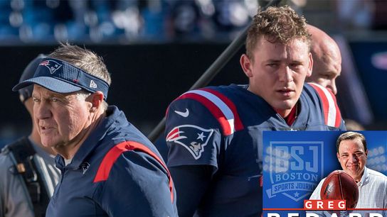 .@betonline_ag Podcast & Video: Bedard Patriots Pod - What has happened to this team? taken at BSJ Headquarters (Patriots)