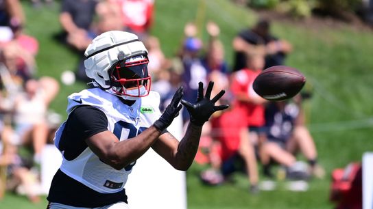 Patriots Camp Report 07.28.24: Receivers flash in 1-on-1s but more line issues hamper team offense taken at Gillette Stadium (Patriots)