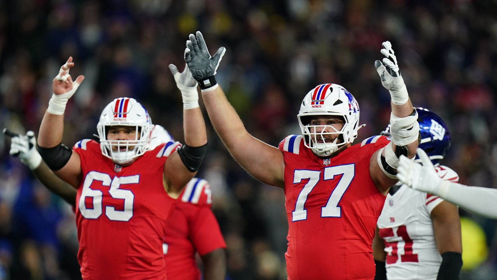 2026 NFL Free Agency: Patriots trade center Garrett Bradbury to Bears for 2027 5th-round pick taken at BSJ Headquarters (Patriots). Photo by (USA Today Network)