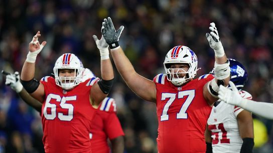 Bedard: Patriots guard Jared Wilson going back into the starting lineup vs. Chargers, should he? taken at Gillette Stadium (Patriots)