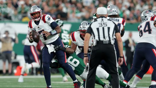 Podcast: Bedard discusses Patriots' blowout loss to Jets, Maye with SportsHub Postgame Show 09.19.24 taken at MetLife Stadium (Patriots)