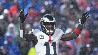 Bedard's Breakdown: What kind of player are the Patriots potentially getting in A.J. Brown from the Eagles? taken at BSJ Headquarters (Patriots). Photo by (USA Today Network)