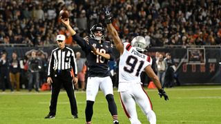 Bedard's Breakdown: With Maye impressing vs. Bears, maybe Patriots defense is the schedule merchant now taken at BSJ Headquarters (Patriots). Photo by (Imagn Images)