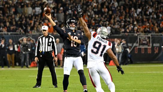 Bedard's Breakdown: With Maye impressing vs. Bears, maybe Patriots defense is the schedule merchant now taken at BSJ Headquarters (Patriots). Photo by (Imagn Images)
