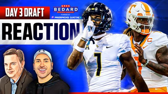 .@Prizepicks @Gametime Bedard Patriots Podcast: Barmore extension and Draft Day 3 review taken at BSJ Headquarters (Patriots)