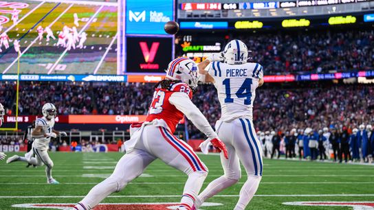 BSJ Game Report: Colts 25, Patriots 24 - New England blows late lead on TD, 2-point conversion with 12 seconds taken at Gillette Stadium (Patriots)