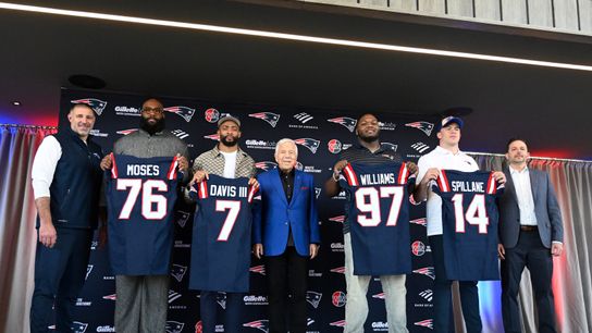 Bedard: New Patriots brass has seemingly done the impossible - they've quickly made the team respectable on paper this offseason taken at Gillette Stadium (NFL DRAFT COVERAGE)