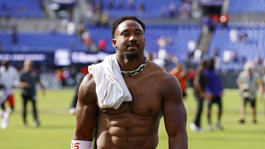 Completed Q&A: Bedard on Patriots at 5-2 heading into Browns matchup 10.24.25 taken at BSJ Headquarters (Patriots)