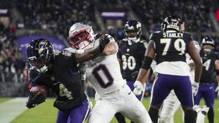 Bedard's Breakdown: What will the Patriots do about new Pro Bowler Christian Gonzalez? taken at BSJ Headquarters (Patriots). Photo by (Adam Richins for BSJ)