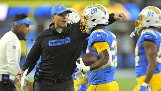 Bedard: A mental and physical toughness test coming to Mayo's Patriots via Harbaugh, Chargers taken at BSJ Headquarters (Patriots)