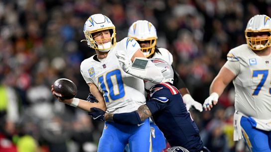 BSJ Live Coverage: Patriots 6, Chargers 3 (Half) - Both teams are 1 of 5 on third down in tight half taken at Gillette Stadium. Photo by (Adam Richins for BSJ)