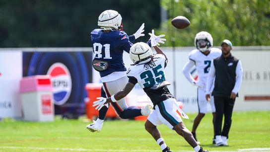 Patriots Camp Report 08.13.24: Offense, Maye struggle to do much against Eagles defense taken at Gillette Stadium (Patriots)