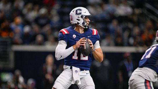 NFL Draft Preview: Patriots Could Seek Developmental Quarterback taken at BSJ Headquarters (Patriots). Photo by (Jerome Miron-Imagn Images)