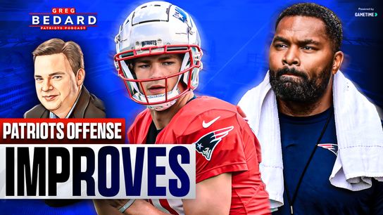 .@Gametime Bedard Patriots Pod: The offense IS making progress, plus Thornton's injury is a concern taken at BSJ Headquarters (Patriots)